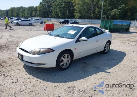 2000 Mercury Cougar V6 из США, поврежденный, VIN 1ZWFT61L8Y5634130